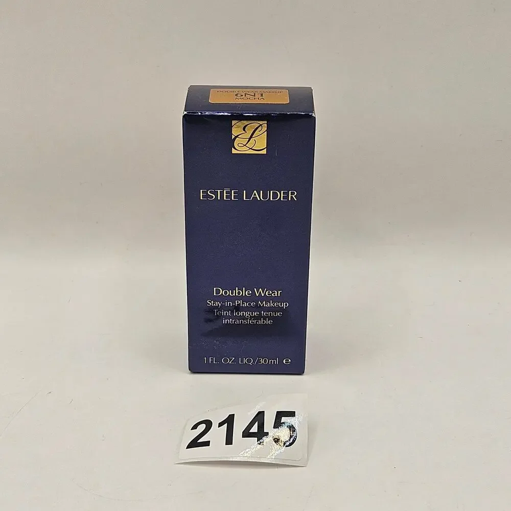 ESTEE LAUDER DOUBLE WEAR STAY IN PLACE MAKEUP 6N1 MOCHA 1oz BOXED